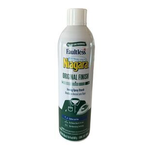 1 Can of Original FINISH Faultless Niagara Ironing Spray Starch 20 oz.